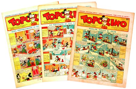 ITNuovissimi (il n°162 è privo di figurine). EN Topolino Giornale nn. 162,...