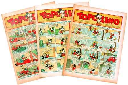 ITNuovi. EN Topolino Giornale nn. 169, 170, 171
