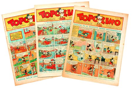 ITNuovissimi EN Topolino Giornale nn. 180, 181, 182