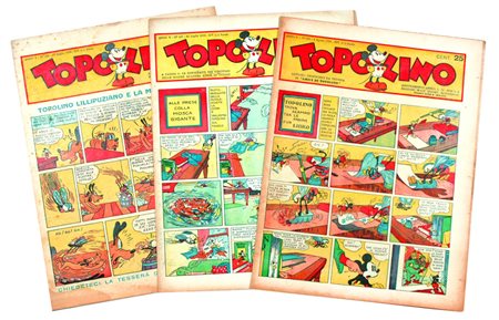 ITBuoni/ottimi EN Topolino Giornale nn. 186, 187, 188