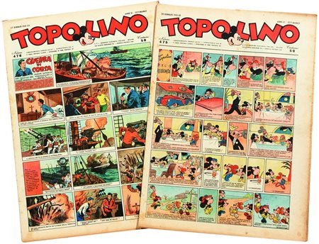 ITAnnata cpl. 473/524. Pubblica Topolino e l’illusionista, ultime tavole...