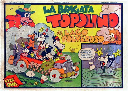 ITLuglio-Agosto 1935. Cm 33x23,5, pp. 16 in quadricromia. Albo in ottimo...