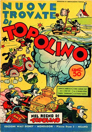 ITNuove trovate di T. gennaio 1937; prima edizione virata in arancione....