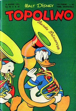 IT10 maggio 1952. Edicola/magazzino. EN Topolino libretto n° 42