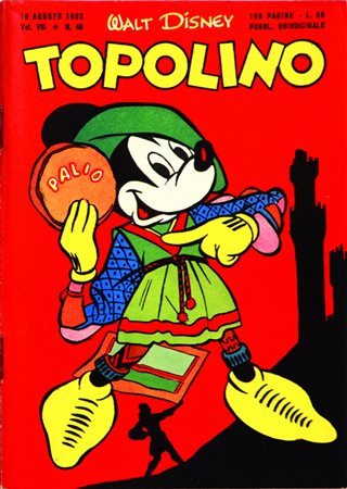 IT10 agosto 1952. Nuovissimo/edicola. EN Topolino libretto n° 48