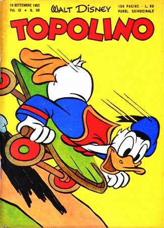 IT10 settembre 1952. Edicola. EN Topolino libretto n° 50
