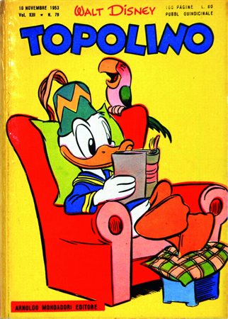 IT10 novembre 1953. Nuovissimo/edicola. EN Topolino libretto n° 78