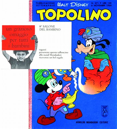 ITdel 6 novembre 1966. Pubblica: Paperino e il tocco di Mida di Chierchini;...