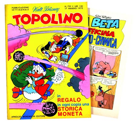 IT17 maggio 1970 con allegato albetto Clesp: “Eta Beta e l’officina...