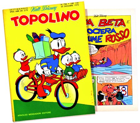 IT20 dicembre 1970 con allegato albetto Clesp: “Eta Beta e crociera sul fiume...