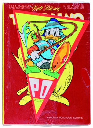 IT10 novembre 1974 in blister originale con stemma Paperino di Rota. Si...