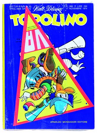 IT17 novembre 1974 in blister originale con stemma Paperoga di Rota. Due...