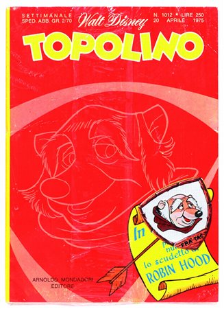 IT20 aprile 1975 in blister originale con scudo di Fra’ Tac. Segni di...