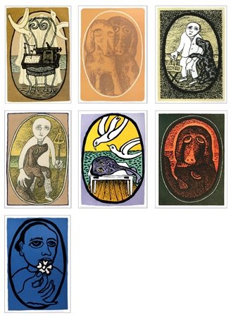 GIUSEPPE VIVIANI Agnano Pisano 1898 – Pisa 1965 Cartella Olivetti 1961...