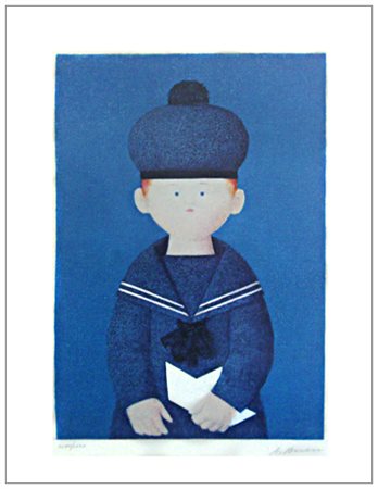 ANTONIO BUENO Berlino (Germania) 1918 – Firenze 1984 Senza titolo Litografia...