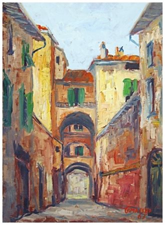 FRANCO MASSEI Pisa 1925 - Pisa 2006 Vecchia Pisa – Via degli Artigiani 1963...