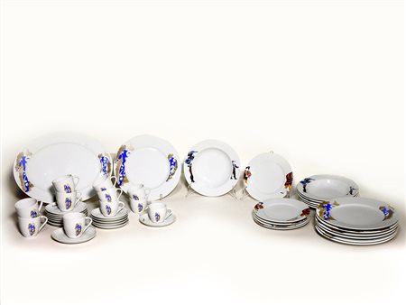 Servito di piatti in porcellana Pablo Ruiz Picasso, Vegap, Madrid 2004...