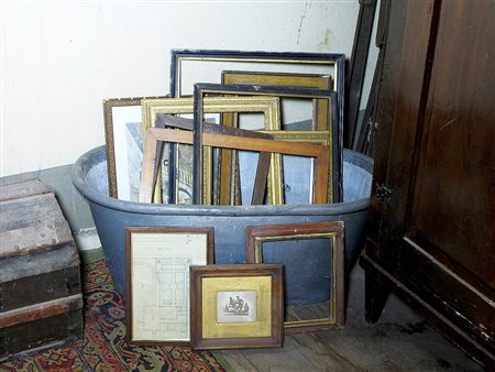 Vasca da bagno in zinco h cm 39x93x47