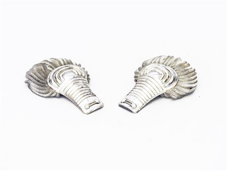 Paio di spallini militari fine XIX/inizio del XX secolo nella loro scatola...