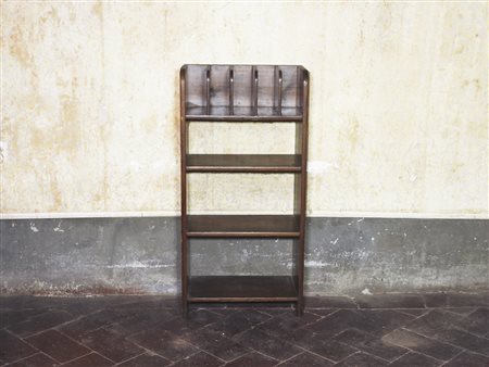 Piccola libreria a giorno in legno tenero h cm 105,5x51,5x29