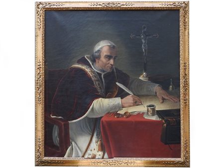 Giulio Piatti (1816-1872) Papa Clemente XIV firma la soppresione della...