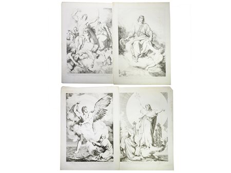 Luigi Sabatelli Serie dell'Apocalisse di San Giovanni e La Visione di San...