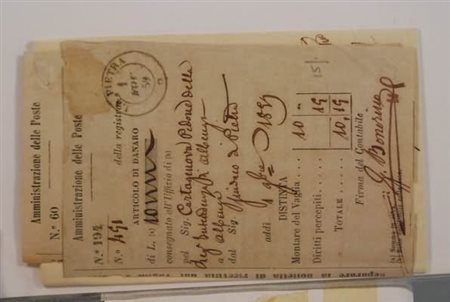 FRANCHIGIE, PORTI PAGATI E DOVUTI - 1859-62, LA PIETRA doppio cerchio, lotto...