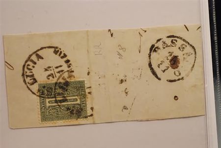 LOMBARDO VENETO ANNULLAMENTI - 1866, S.TA LUCIA / IN VENEZIA, cerchio (p. 12)...