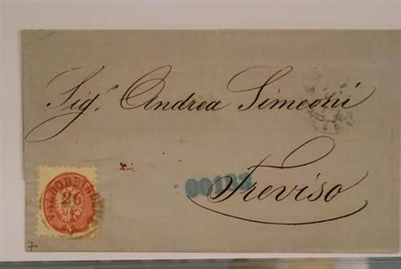 LOMBARDO VENETO ANNULLAMENTI - VALDOBBIADENE CO brunastro su 5 soldi (43),...