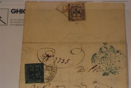 MODENA - 1855, raccomandata da Reggio per Montecchio affrancata con 5 c. (1)...