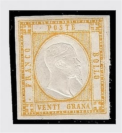 PROVINCE NAPOLETANE - 1861, l'emissione cpl. di 8 valori (17/24) gomma...