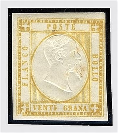 PROVINCE NAPOLETANE - 1861, L'emissione completa di 8 valori (17/24). (Em....