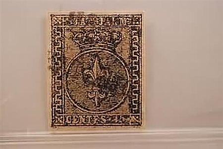 PARMA - 1852, 15 c. rosa (3).(USATO)