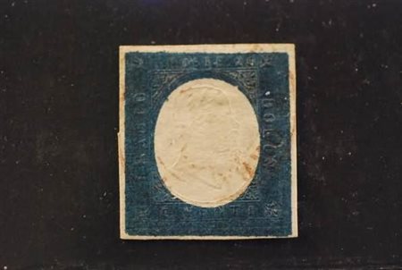 REGNO DI SARDEGNA ANNULLAMENTI - 1854, CASTELLETTO D'ORBA, doppio cerchio...