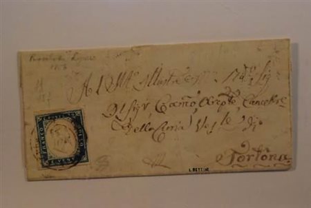 REGNO DI SARDEGNA ANNULLAMENTI - 1856, ROCCHETTA - LIGURE (p. 8) non ben...