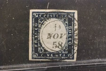 REGNO DI SARDEGNA ANNULLAMENTI - 1858, S. GIULIANO-ALESSANDRIA (p. 10) su 20...