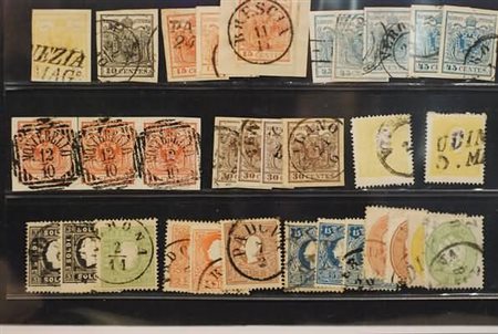 LOTTI ANTICHI STATI ITALIANI - LOMBARDO VENETO, piacevole lotto di 32...