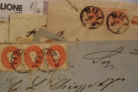 LOTTI ANTICHI STATI ITALIANI - LOMBARDO VENETO, 11 lettere varie, qualità...