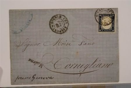 REGNO D'ITALIA ANNULLAMENTI - 1862, BOLOGNA-MILANO (2) doppio cerchio +...