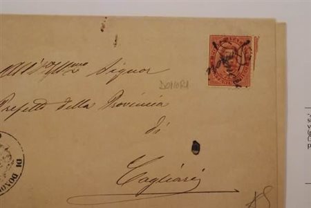 COLLETTORIE - DONORI corsivo, apposto 2 volte a croce (p.10) su 10 c. (38) su...