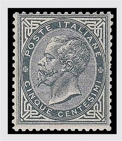 REGNO D'ITALIA - 1867, affrancatura tricolore composta da 20 su 15 c. I tipo...