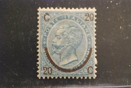 REGNO D'ITALIA - 1865, 20 su 15 c. II tipo (24) di discreta centratura....
