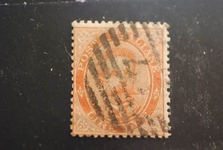 REGNO D'ITALIA - 1879, Umberto I, 2 lire vermiglio (43). (Sorani).(USATO)