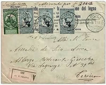 REGNO D'ITALIA - 1911, Cinquantenario Unità 15 c. (95) 3 esemplari + 5 c....