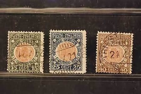 REGNO D'ITALIA - 1921, Annessione Venezia Giulia, 3 valori cpl. (113/15).(USATO)