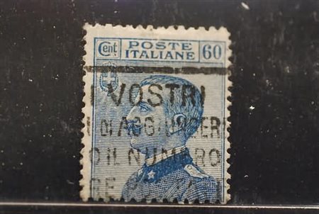 REGNO D'ITALIA - 1923, Michetti, 60 c. azzurro (157).(USATO)