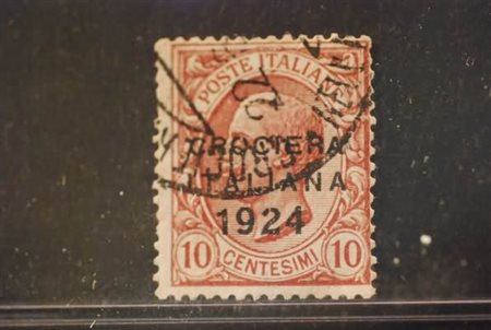 REGNO D'ITALIA - 1924, Crociera italiana 10 c. (162).(USATO)