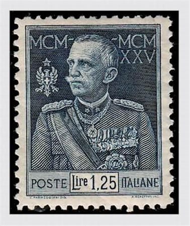 REGNO D'ITALIA - 1925-26, Giubileo, dentellati 11, 3 valori cpl. (189/91) ben...