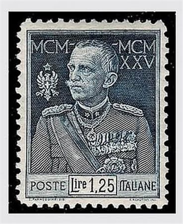 REGNO D'ITALIA - 1926, Giubileo 1,25 lire dent. 11 (191), ben centrato....