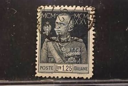 REGNO D'ITALIA - 1925-26, Giubileo 1,25 lire dent. 11 (191).(USATO)